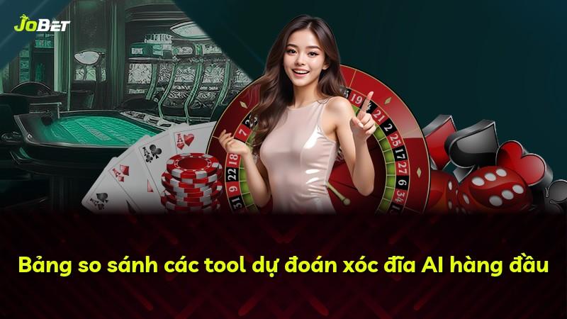 Bảng so sánh các tool dự đoán xóc đĩa AI hàng đầu