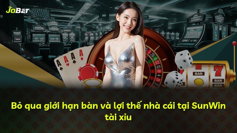 Bỏ qua giới hạn bàn và lợi thế nhà cái tại SunWin tài xỉu