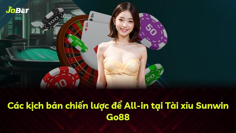 Các kịch bản chiến lược để All-in tại Tài xỉu Sunwin Go88
