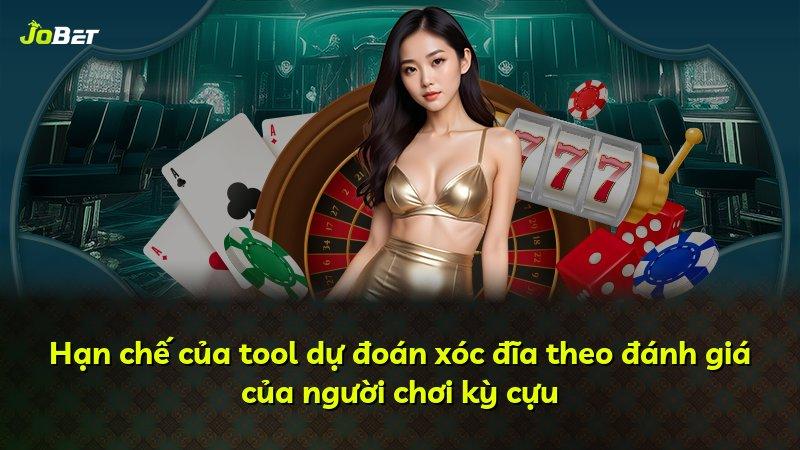 Hạn chế của tool dự đoán xóc đĩa theo đánh giá của người chơi kỳ cựu
