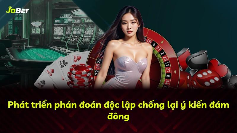 Phát triển phán đoán độc lập chống lại ý kiến đám đông